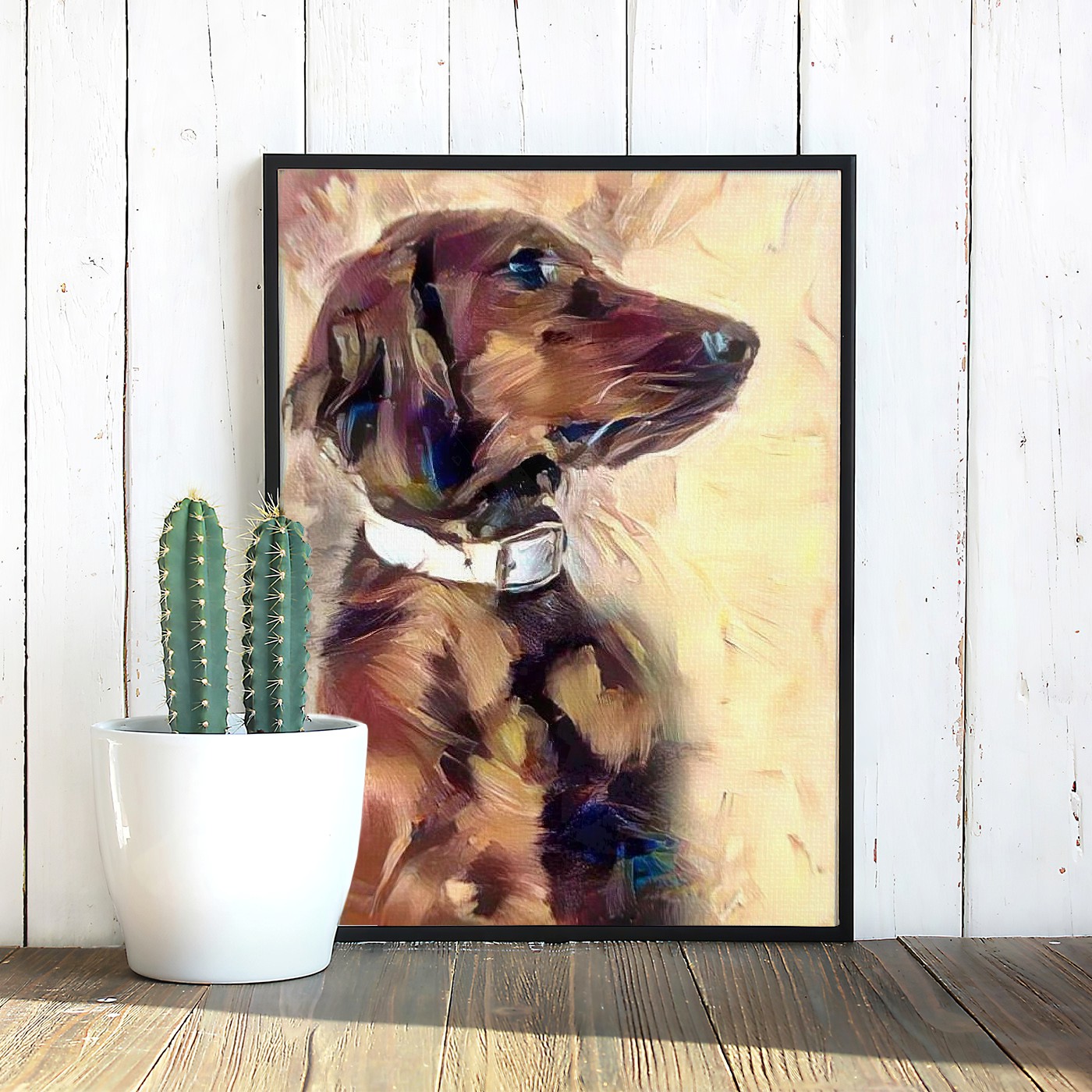 Visions Original pet portraits Art in a Sec